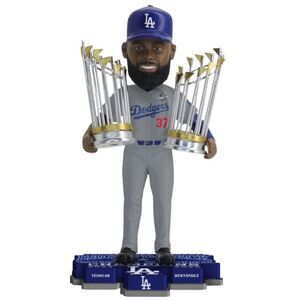 Teoscar Hernandez (Dodgers) 2025 World Series Back to Back Champ Bobblehead